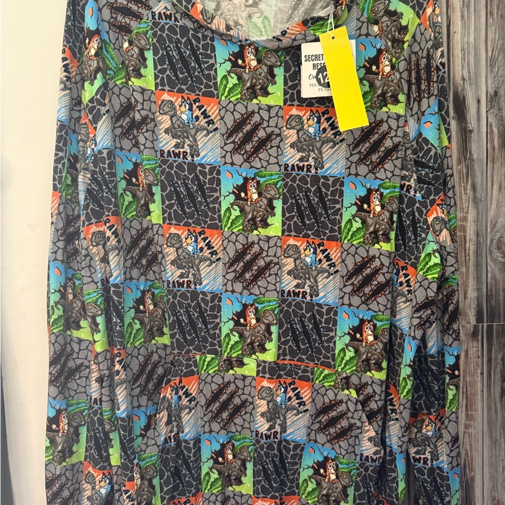 Secret stock reserve Dino bluey adult hoodie